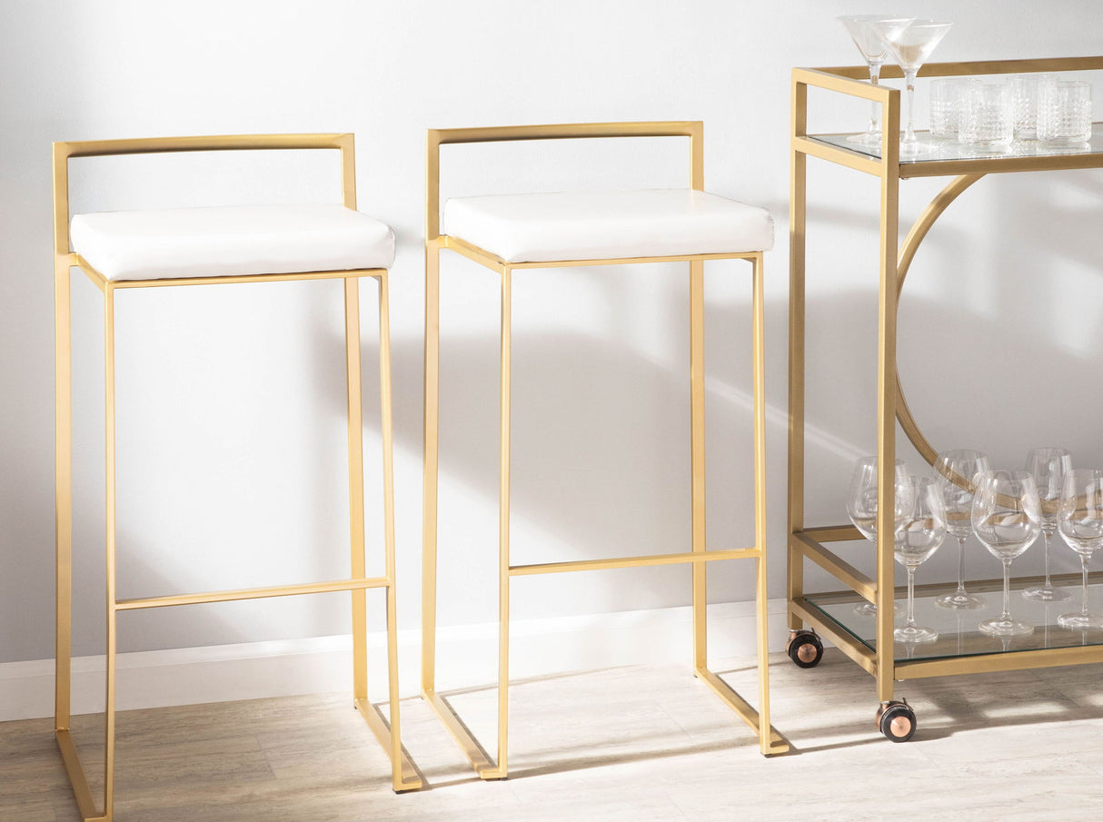 Fuji - Contemporary / Glam & Quality Construction Barstool
