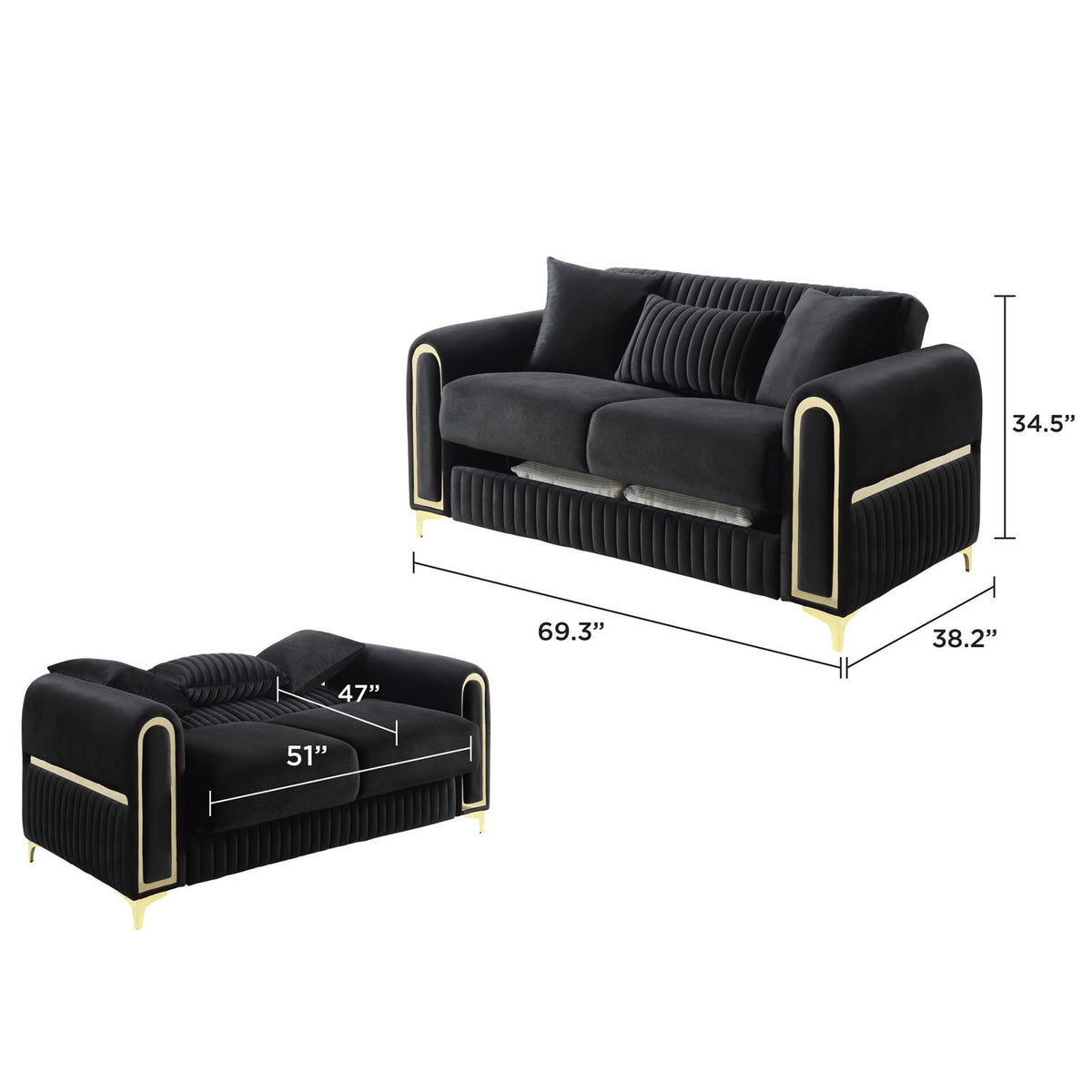 Ruby - Loveseat