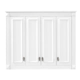 Wall Mounted Medicine Cabinet With Adjustable Shelf - White
