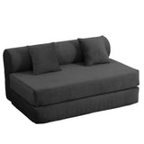 Convertible Sofa Bed, 2 Seater Fold Out Floor Couch