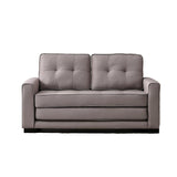 Pull Out Sleeper Loveseat - Light Brown