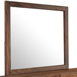 Beverly - 6 Drawer Dresser With Mirror - Walnut