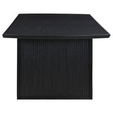 Mason - Removable Extension Leaf Dining Table - Black