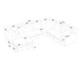 Upholstered Modular Sectional & Custom Configuration