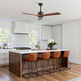 52" All Ceiling Fan With DC Reversible Motor, 3 Blades