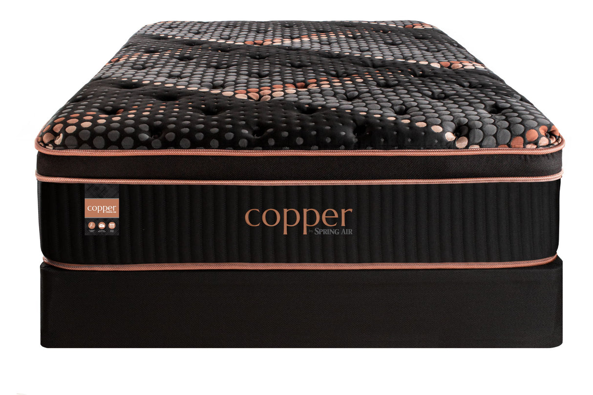 Copper - Plush Euro Pillow Top Hybrid Mattress