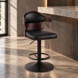 Saby - Adjustable Stool With Swivel - Charcoal