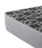 12" Smooth Top Hybrid Medium Plush Mattress - Black - King