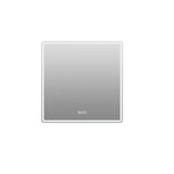 36 X 36 LED Bathroom Mirror With Dimmable Frosted Light Band, 3 Color Temperatures, Anti Fog, Memory & Auto Off - Silver