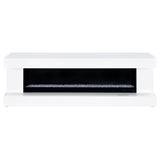 TV Stand Fireplace Console With Bluetooth Speaker