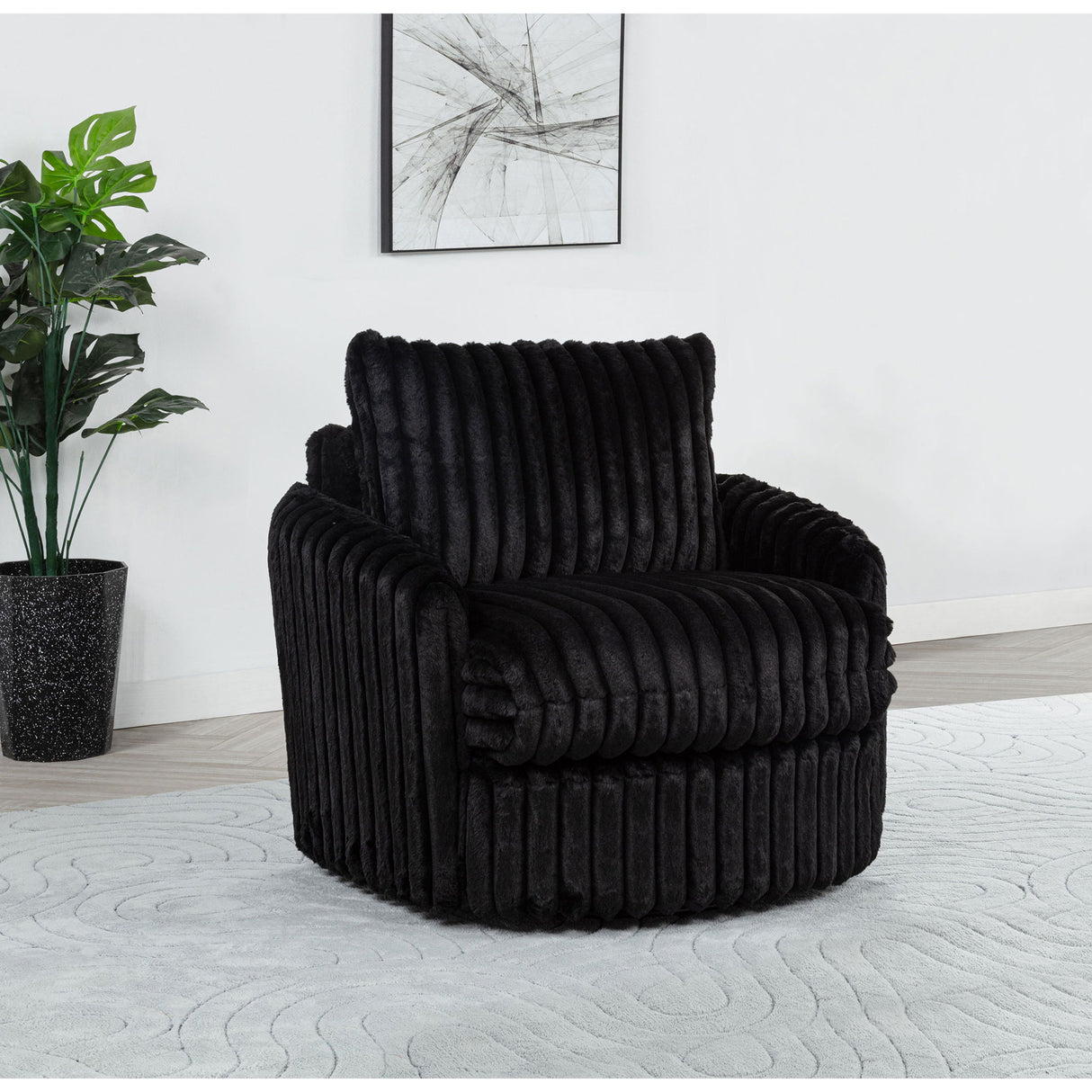 Crandall - Swivel Accent Chair