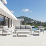 Outdoor Patio Set With All-Weather Thick Cushions