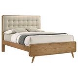 Winston - Platform Bed With Upholstered Headboard