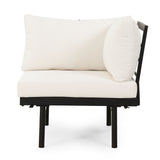 Theo - Sofa Corner, Coffee Table - Cream