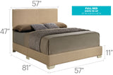Elegant Platform Bed For Relaxed Spaces