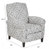 Kirby - Transitional Push Back Recliner Chair