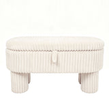 Modern Storage Ottoman Bench For Living Room