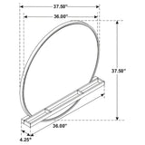 Benson - Round Dresser Mirror