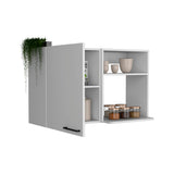 Burwood - Kitchen Wall Cabinet With 2 Doors And Shelves - White