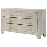 Strout - 6 Drawer Dresser - Cream