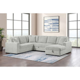 Thurston - Storage Sectional Sofa With Pop Up Bed