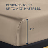 Linens - Tempur Luxe Egyptian Cotton Sheet Set - Sandstone
