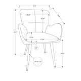 Dining Chair For Kitchen (Set of 2) - Black