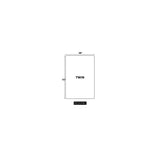 Comfort Care - 10" Hybrid Euro Top Mattress Plush Comfort