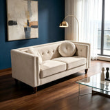 Chesterfield Loveseat 2 Seater Couch For Living Room