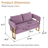 Decorative Upholstered Side Chair For Living Room