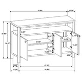 Graham - Sideboard With Open Shelf - Walnut