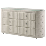 Santiago - 6 Drawer Dresser - Ivory