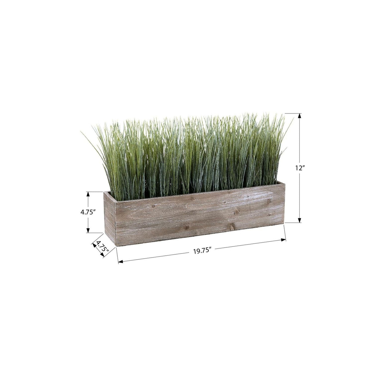 Artificial Grass Plant, Table Decor - Green