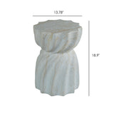 Outdoor End Table - Marble
