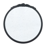 Round Hand Carved Rose Antique Mirror Frame, Wall Mirror For Live Space