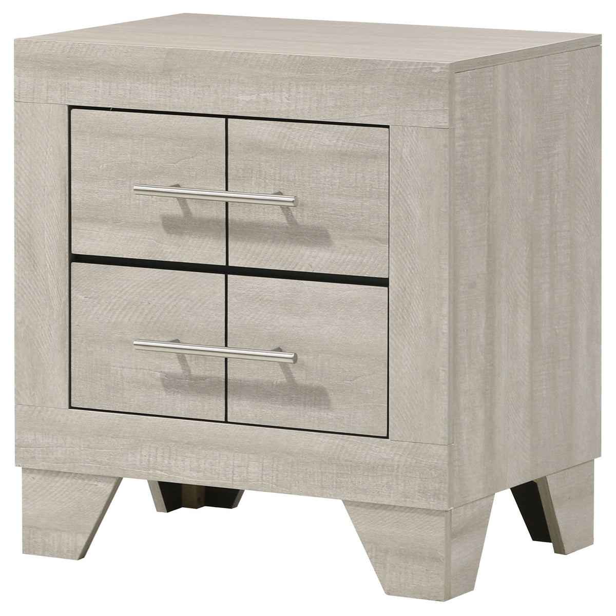 Strout - 2 Drawer Nightstand - Cream