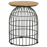 Boyd - Side Table - Gunmetal
