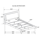 Dulcey - Bedroom Set & LED Lighting