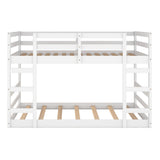 Solid Construction, Bunk Bed With Ladder