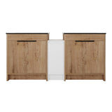 Freestanding Bathroom Vanity With Sink, Storage Cabinets, Soft Closing Doors