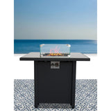 Powdercoated Fire Pit With Top