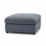 Ottoman With Durable Upholstery For Versatile Use