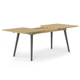 Beachside - Outdoor Extendable Dining Table - Light Teak