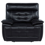 Hayden - Power Recliner With Dual Control, USB Charging Ports - Black