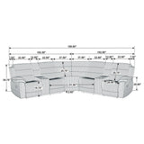 Kendra - Reclining Sectional Sofa