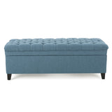 Juliana - Storage Ottoman With Birch Legs