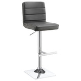 Adjustable Bar Stool (Set of 2) - Gray