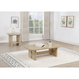Kimpton - 2 Piece Coastal Coffee And End Table Set - Beige