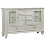 Dennis - 11 Drawer Dresser - Cream White