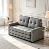 Upholstered Pull Out Sleeper Loveseat